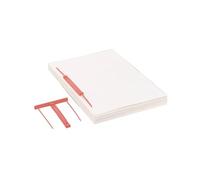 Fastener Capiclass 1 - passo 80 mm - rosso - Favorit - conf. 50 pezzi