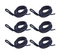 Capi di ormeggio per barche 6 pezzi di linea di difesa per barche a doppia treccia, linea di ormeggio marina per yacht, accessori per barche marine, 6 mm x 1,5 m per imbarcazioni, navi piccole e