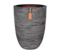 Capi Europe - Vaso elegante basso Rib NL 36x47 Antracite