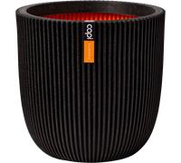 Capi Vaso Ball - Groove - 54x52 cm - Nero