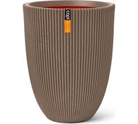 Capi Vaso Elegant Low - Groove - 46x58 cm - Taupe