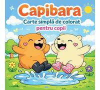 Capibara - Carte simpl¿ de colorat pentru copii