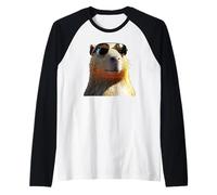 Capibara con Occhiali da Sole Be Capy Capibara Roditore Maglia con Maniche Raglan