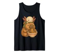 Capibara e axolot Zaino Ramen Kawaii Capibara & Axolotl Canotta