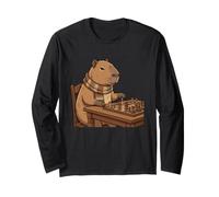 Capibara Giocare a Scacchi Maglia a Manica