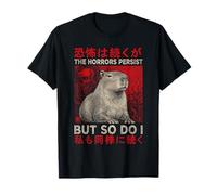 Capibara Gotico Giapponese Gli Orrori Persistono Ma Anche Io Maglietta