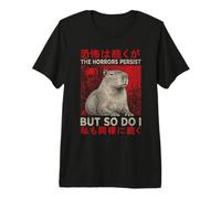 Capibara Gotico Giapponese Gli Orrori Persistono Ma Anche Io Maglietta Premium