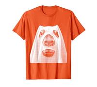 Capibara Halloween Creepy Ghost Maglietta