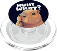 Capibara Huh che divertente animale pensante con meme PopSockets PopGrip per MagSafe