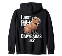 Capibara, Mi piacciono i Capibara | Roditori, Capy Felpa con Cappuccio