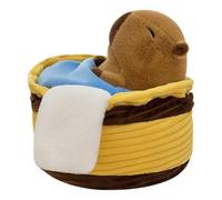 Capibara Peluche, Simpatico Peluche Capibara, Realistico Pupazzo Capibara per Il Bagno Coton PP de Haute Qualité SûR per Bambini Adulti e Fans