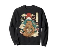 Capibara Ramen Tagliatella Giapponese Kawaii Felpa