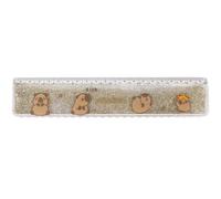 Capibara righello scolastico 20 cm con granelli fluidi per bambini