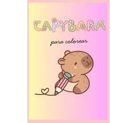 CAPIBARAS PARA COLOREAR