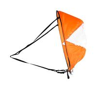 Capice in kayak pieghevole portatile con vela di canoa leggera ecologica trasparente per barche gonfiabili