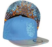 Capiche [99+ Varianti] Cappellino Snapback Samurai [Robot] - Ricamo robotico Samurai, etica del Guerriero con Un Tocco Moderno, Ideale per Gli Amanti della Storia e della Tecnologia