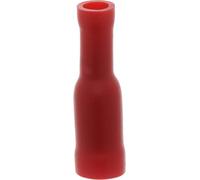 Capicorda cilindrica isolata femmina non rinforzata in sacchetto, diametro 4 mm, 0,3-1,5 mm2, confezione da 16