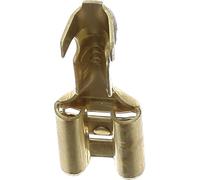 Capicorda piatta nuda femmina in scatola, 6,35 mm x 0,8 mm, 1 a 2,5 mm2, confezione da 100