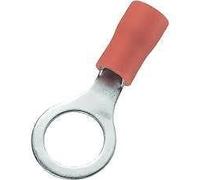 Capicorda Preisolati Ad Occhiello Rosso Foro 10Mm X Cavo Unipolare 0,25-1,5 Mmq Pezzi 2