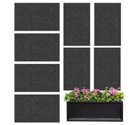 Capillary Mats For Plants | 8X Growing Mats - Convenient Plant Watering Garden Germination Equipment| Agricultural Equipment & Supplies For Greenhouse, Hydroponics, Indoor Potted Plants