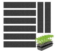 Capillary Mats For Plants | 8X Growing Mats - Convenient Plant Watering Garden Germination Equipment| Agricultural Equipment & Supplies For Greenhouse, Hydroponics, Indoor Potted Plants