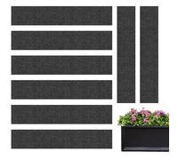 Capillary Matting For Plants | 8X Effortless Hydration Capillary Mats For Seedling Trays - Seamless Setup Felt Germination Matting For Indoor Gardening Greenhouse Plant Seeding Starting