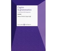 Capire la grammatica. Il contributo della linguistica - Colombo Adriano, G...