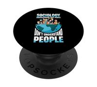 Capire perché le persone non capiscono la sociologia delle persone PopSockets PopGrip Adesivo