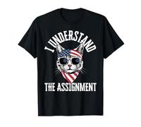 Capisco l'incarico Cat Design Childless Cat Lady Maglietta