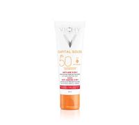 Vichy Idéal Soleil Crema Solare Antietà 3in1 SPF 50 - Protezione antiossidante viso - 50 ml