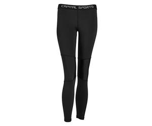 Capital Sports Beforce Pantaloni a Compressione per Donne Indumento Tecnico Women (Tecnologia Dehydr8, Lavaggio a 30°C, stirabile a Basse Temperature) Taglia M