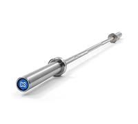 CAPITAL SPORTS Hybrid Women - Bilanciere Olimpico, Bilanciere senza Pesi, Olympic Bar, Lunghezza: 201 cm, Peso: 15 kg, Estremità: 50 mm Ø, Manubrio: 25 mm Ø, Portata max.: 650 kg, Acciaio