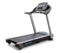CAPITAL SPORTS Infinity PRO 2.0 - Tapis Roulant Elettrico, Motore 6,5 HP, Fino a 20 km/h, Pendenza 12%, Bluetooth 4.0, Tapis-Roulant con Computer da Allenamento, Sensore a Impulsi, Grigio Topo