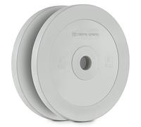 Methoder Dischi Peso Tecnici Gomma Coppia 5 kg Grigio