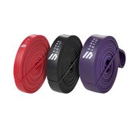 Capital Sports Uros, Powerband, set da 3 fasce elastiche, loop, 100% latex