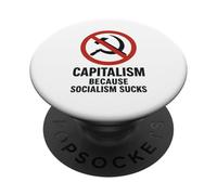 Capitalismo: perché il socialismo fa schifo PopSockets PopGrip Adesivo