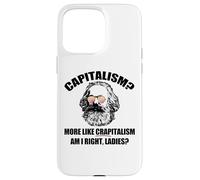 CAPITALISMO Più Simile al CRAPitalismo Signore Giuste Karl Marx Meme Custodia per iPhone 15 Pro Max