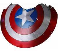 Capitan America Shield Armor Costume Replica Soldato d'Inverno Capitan America Scudo rotondo in acciaio massiccio 55,9 cm Migliore regalo qualità italiana | 100% cinghie in pelle