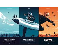 CAPITAN CAPTAIN AMERICA FIRST AVENGER WINTER SOLDIER CIVIL WAR MARVEL POSTER