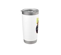 Capitan Futuro Vintage Sci-Fi Pulp Art Bicchiere termico in acciaio inox doppia parete