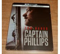 Capitan Phillips (Captain Phillips) 4K UHD+ Blu-Ray Nuovo Steelbook Drammatico a