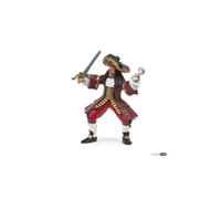 Papo -Dipinta a mano- figurina-Pirati e corsari-Capitan Uncino-39420-Collezione-Adatto a bambini e bambine - A partire dai 3 anni di età