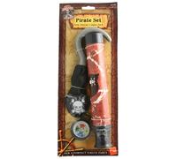 Capitan Uncino Pirata Set Bambini Giocattolo Weap Play Set Pirati Costume Props