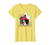 Capitan Uncino, Skull Rock dei cattivi Disney, Peter Pan era qui Maglietta, Donna, Limone, XL