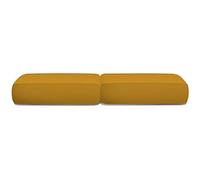 CapitanCasa Copriseduta Cuscini Sofà Seduta Divano Tinta Unita Elasticizzato Antimacchia Genius Coppia Maxi Senape 1008