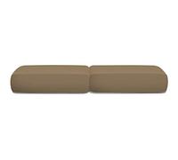 CapitanCasa Copriseduta Cuscini Sofà Seduta Divano Tinta Unita Elasticizzato Antimacchia Genius Coppia Maxi Tortora 1019