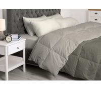 CapitanCasa Interno Piuma DoubleFace Piuma D'Oca Piumino Trapunta Invernale Singolo Grigio Ch-Sc