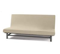 CapitanCasa Salvadivano Copridivano Genius Queen Senza Braccioli in Tinta Unita 2 Posti Panna 1004