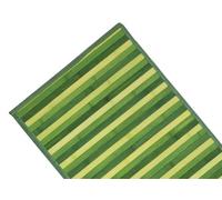 CapitanCasa Tappeto Bamboo Degradé Antiscivolo con Bordo Resistente Ai Lati 50x100 cm Verde
