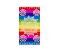 CapitanCasa Telo Mare Spiaggia Grande 100x180 cm Spugna Maui Dehli Multicolore D10